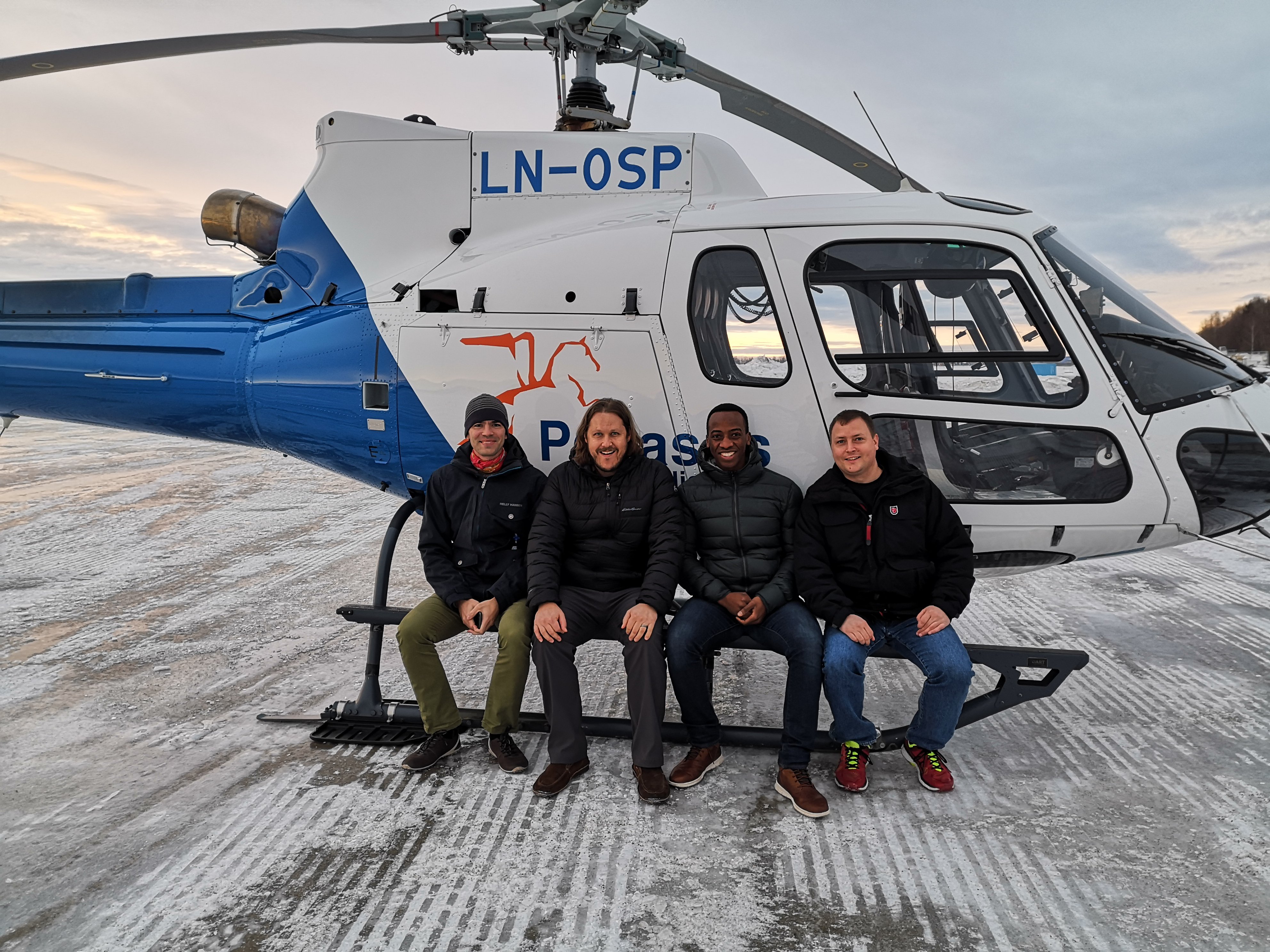 Helicopter ride