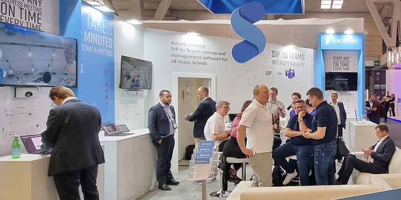 ISE 2022 - Synergy SKY booth