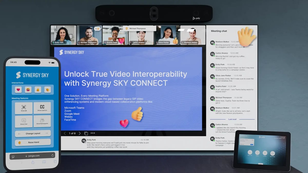Poly Single Screen All Interactive Features