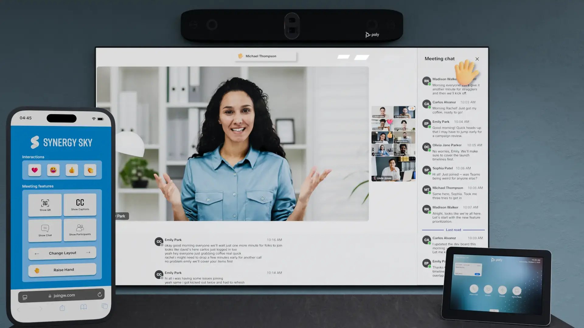 Poly TrueView Single Speaker All Features