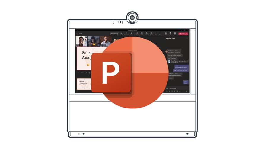 How to deliver interactive presentations with PowerPoint Live in video