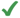 Green tick