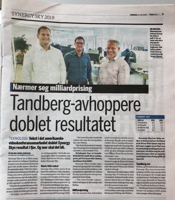 Synergy SKY Finansavisen