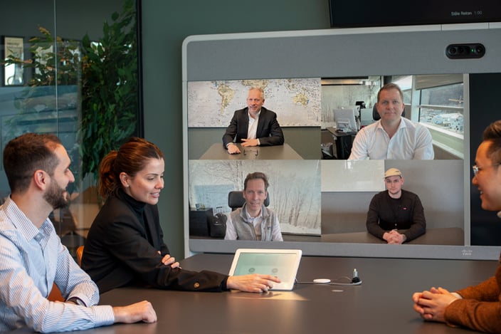 Videoconferencing stock image - Odin