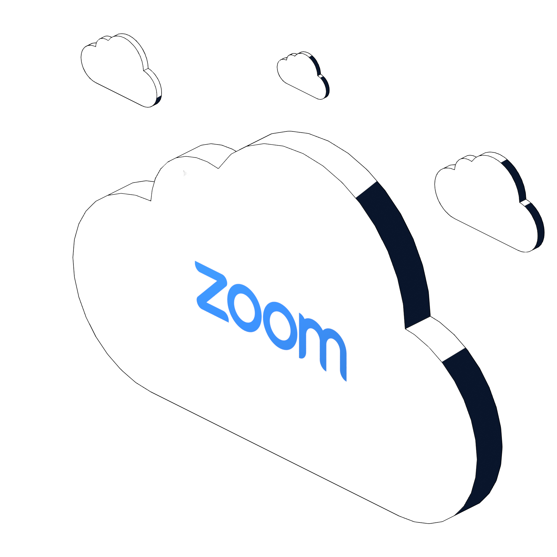 Zoom Cloud Graphic