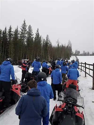 snowmobiles