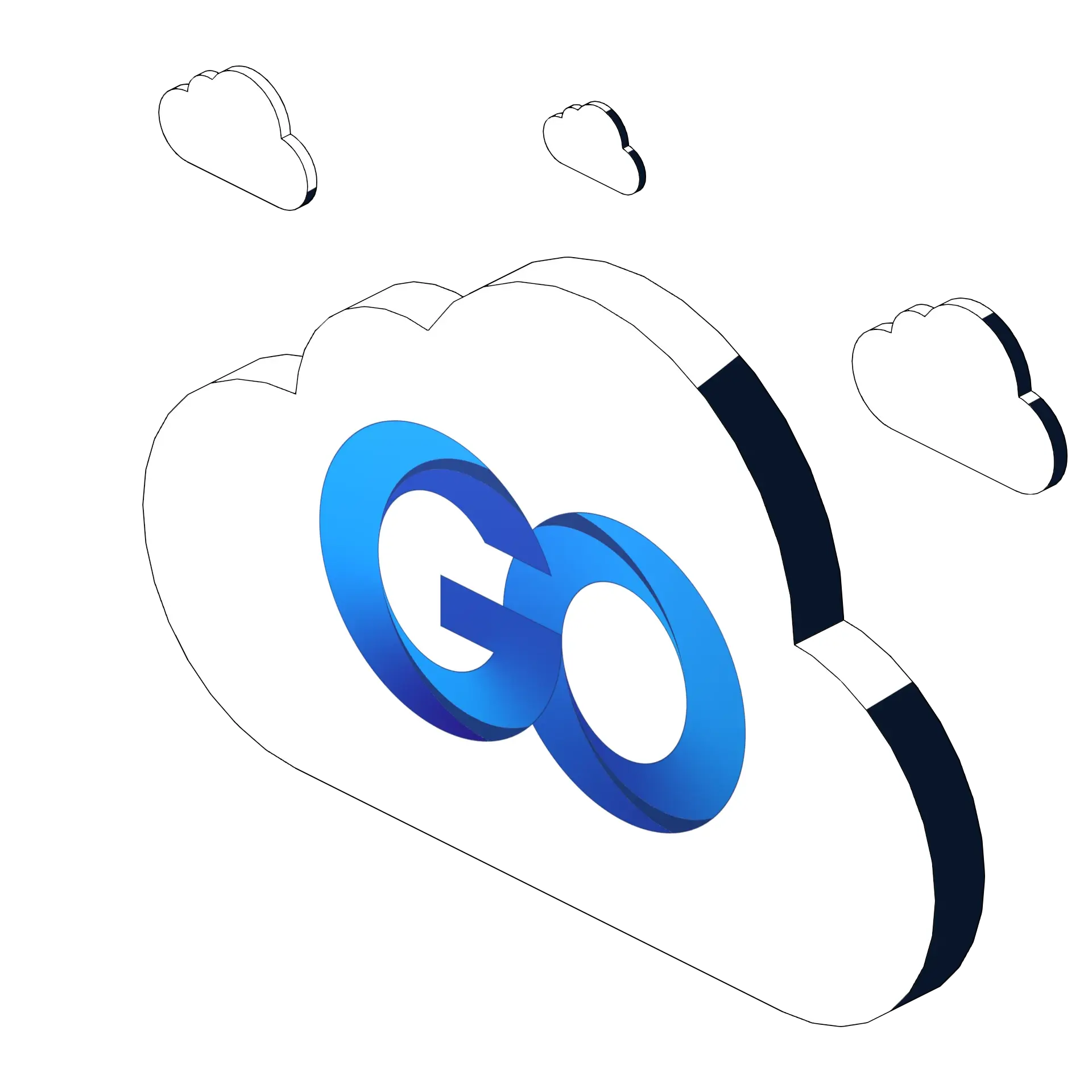 Go Cloud Icon 3