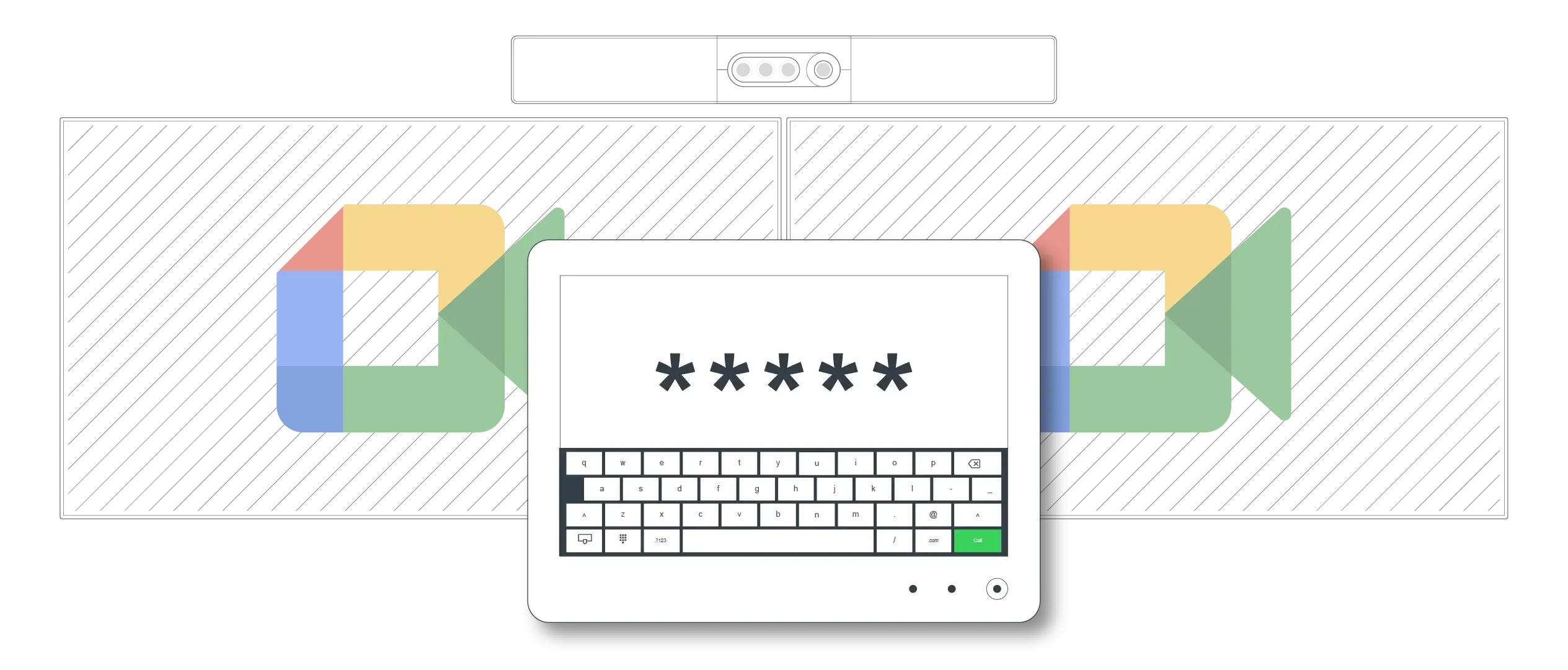 Google Meet Join by ID w Keyboard