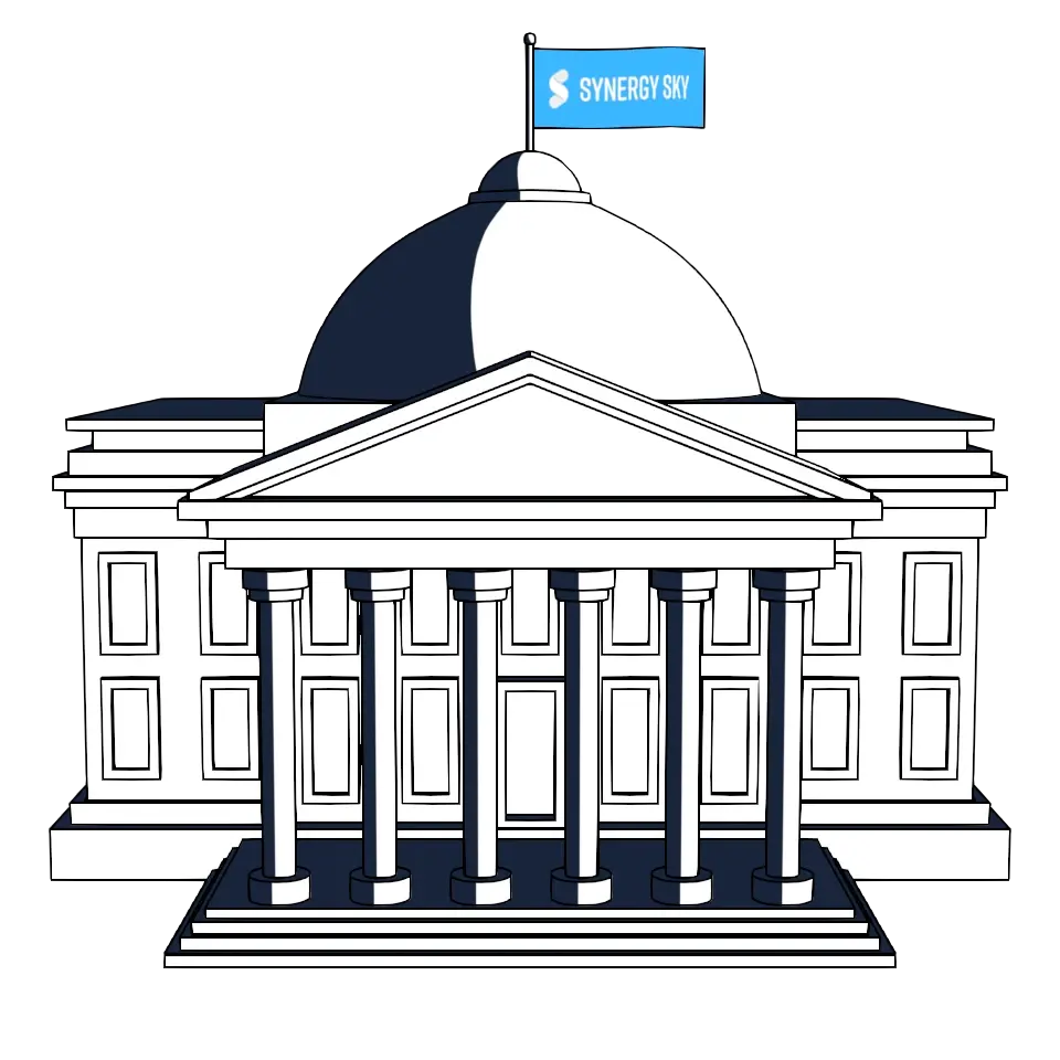 icon government building 3D
