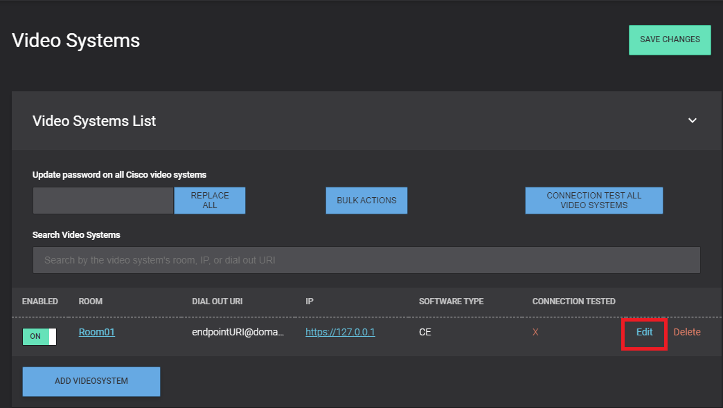Touch Panel Meeting Booking - Step 2