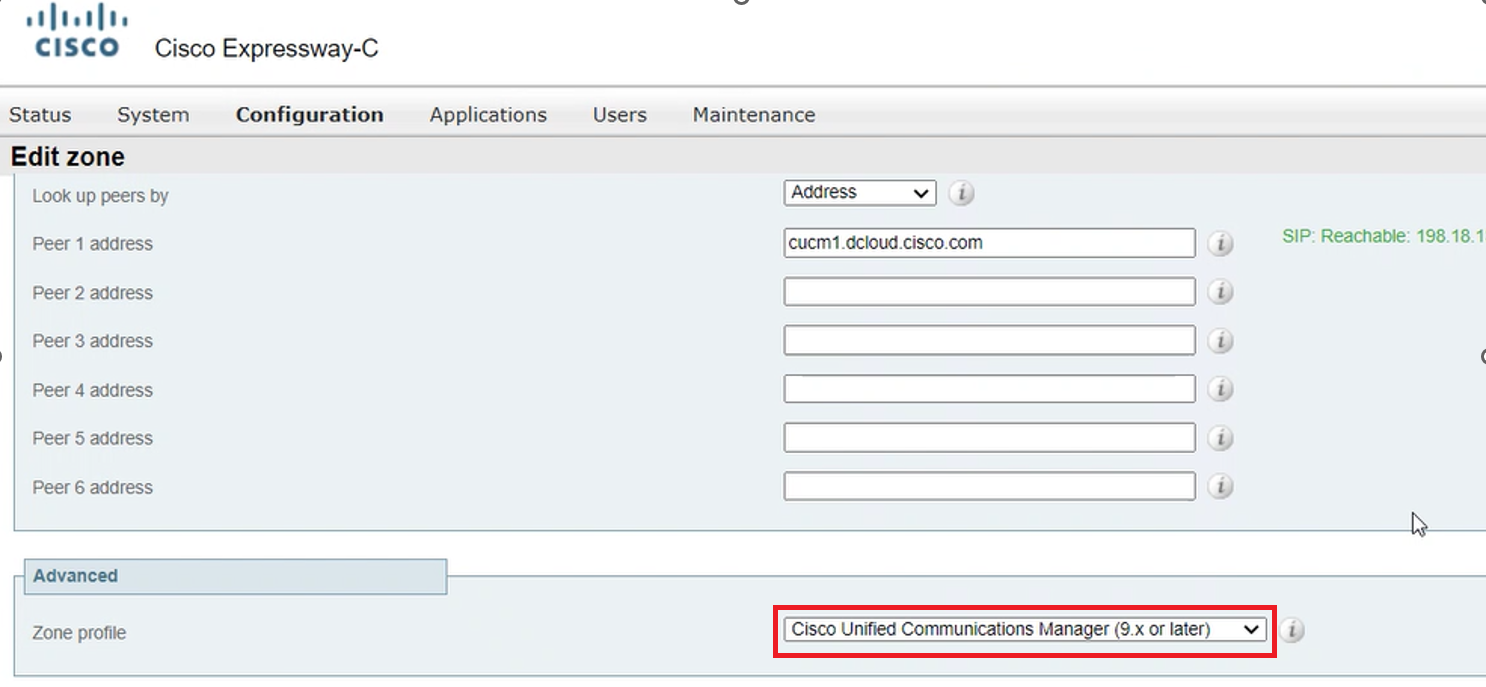 Best Practice CUCM and VCS-C/E Tutorial Illustration 9